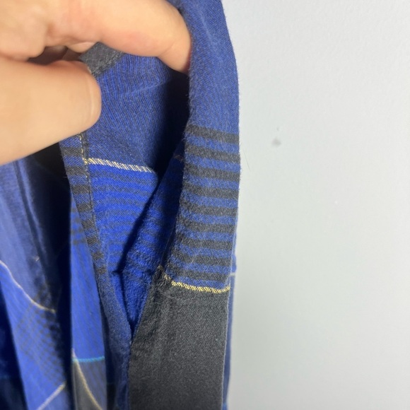 Vintage Carol Anderson California Plaid Midi Maxi Dress Medium - Picture 3 of 8